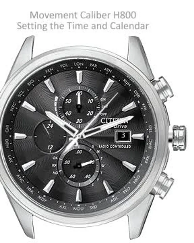 Sport Luxury Red Dial Stainless Steel Bracelet AT8267-51X | CITIZEN Sport Luxury Red Dial Stainless Steel Bracelet AT8267-51X | CITIZEN